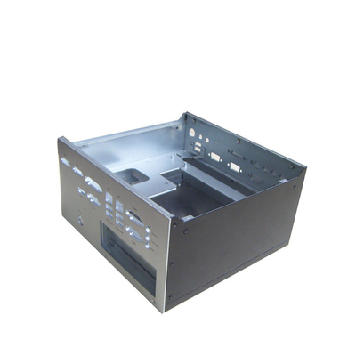 Service en aluminium argenté de 5052 boîtes de la coutume 1.5mm de fabrication de tôle de précision d'OEM